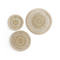 Комплект из трех настенных украшений Jutlo единый размер бежевый LA REDOUTE INTERIEURS  фото, kupilegko.ru